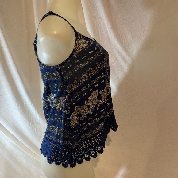 Forever 21 High Low Bohemian Tank Top - Picture 2 of 4